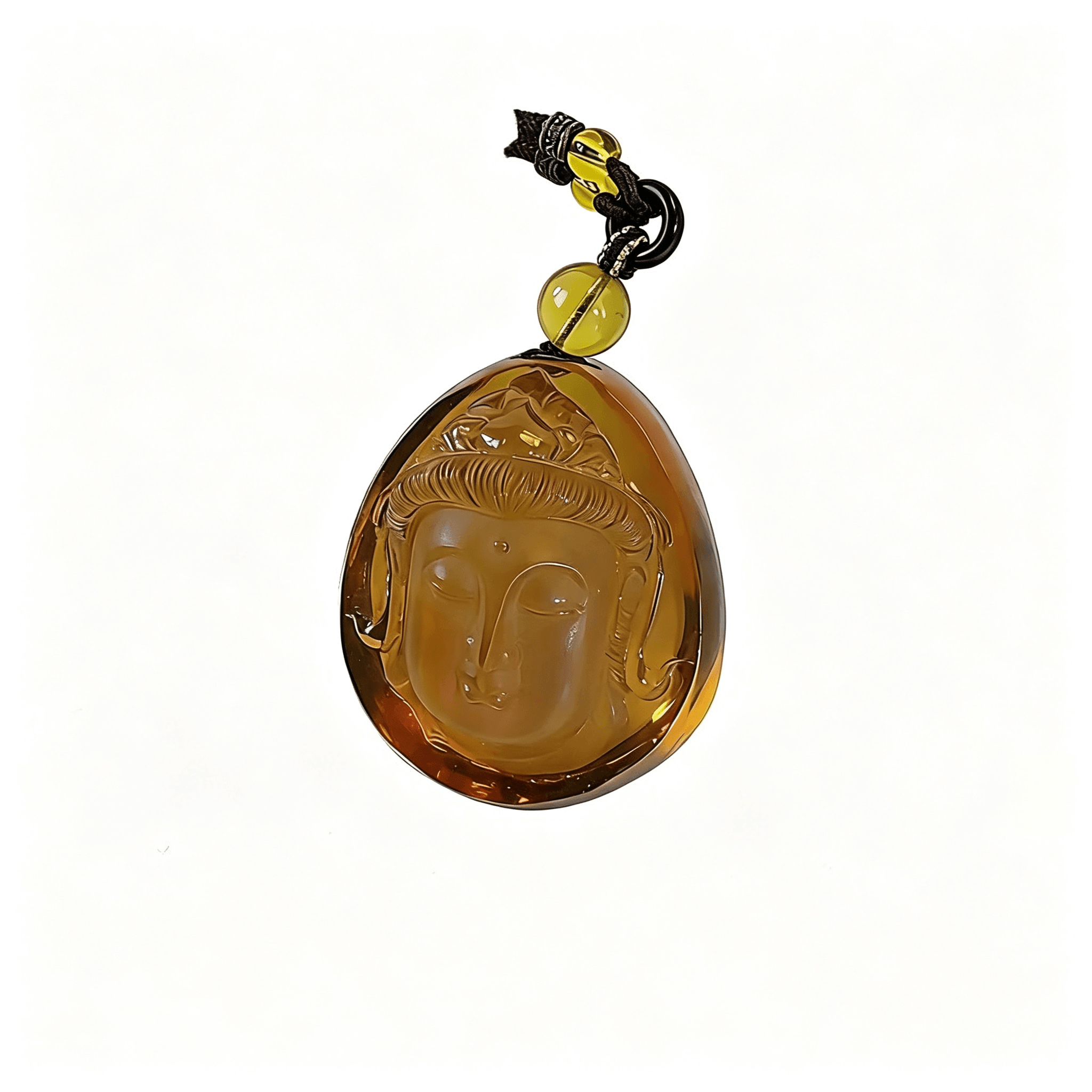 Budden Face Tea Amber Pendent