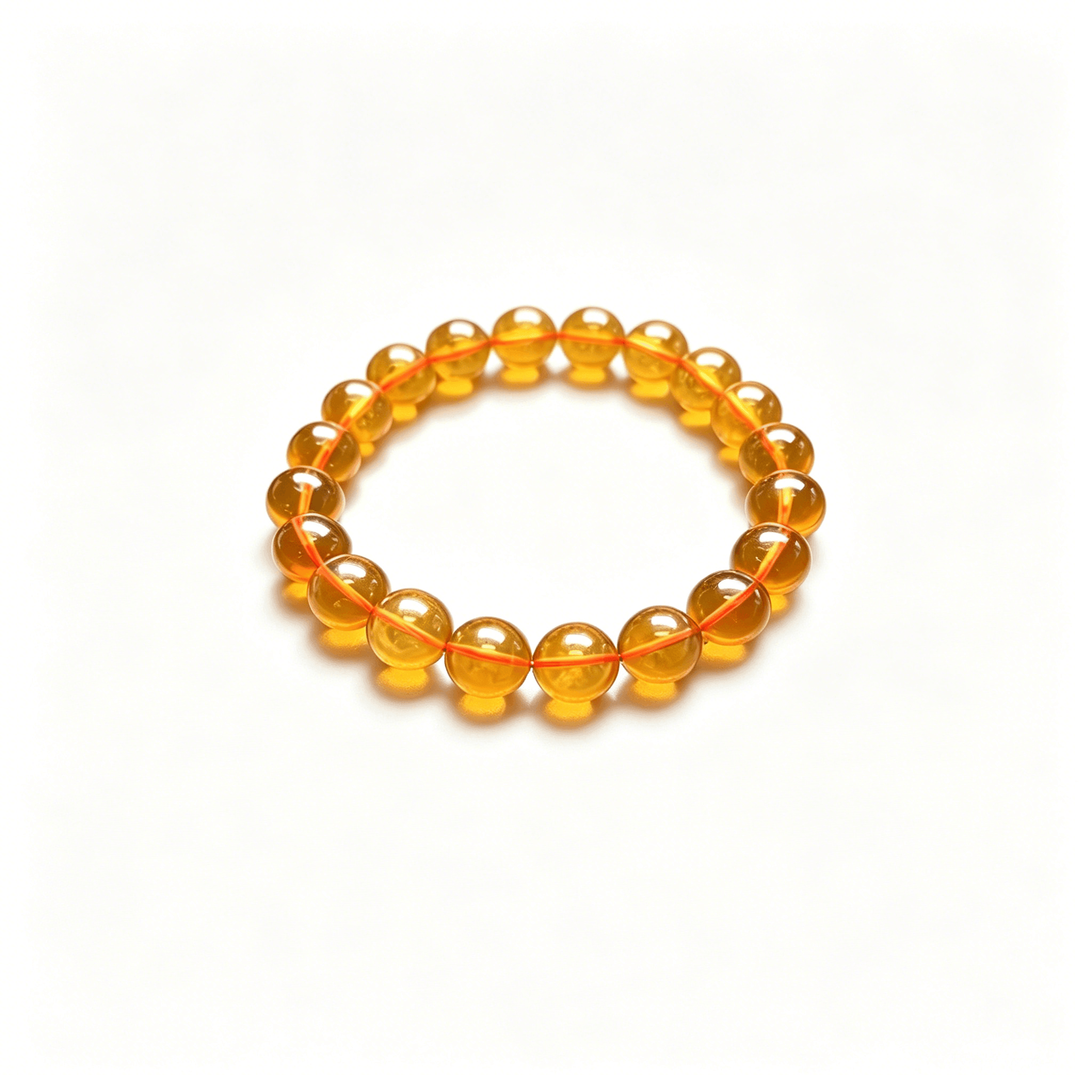 Aurelian High-quality snow black tea Amber Bracelets