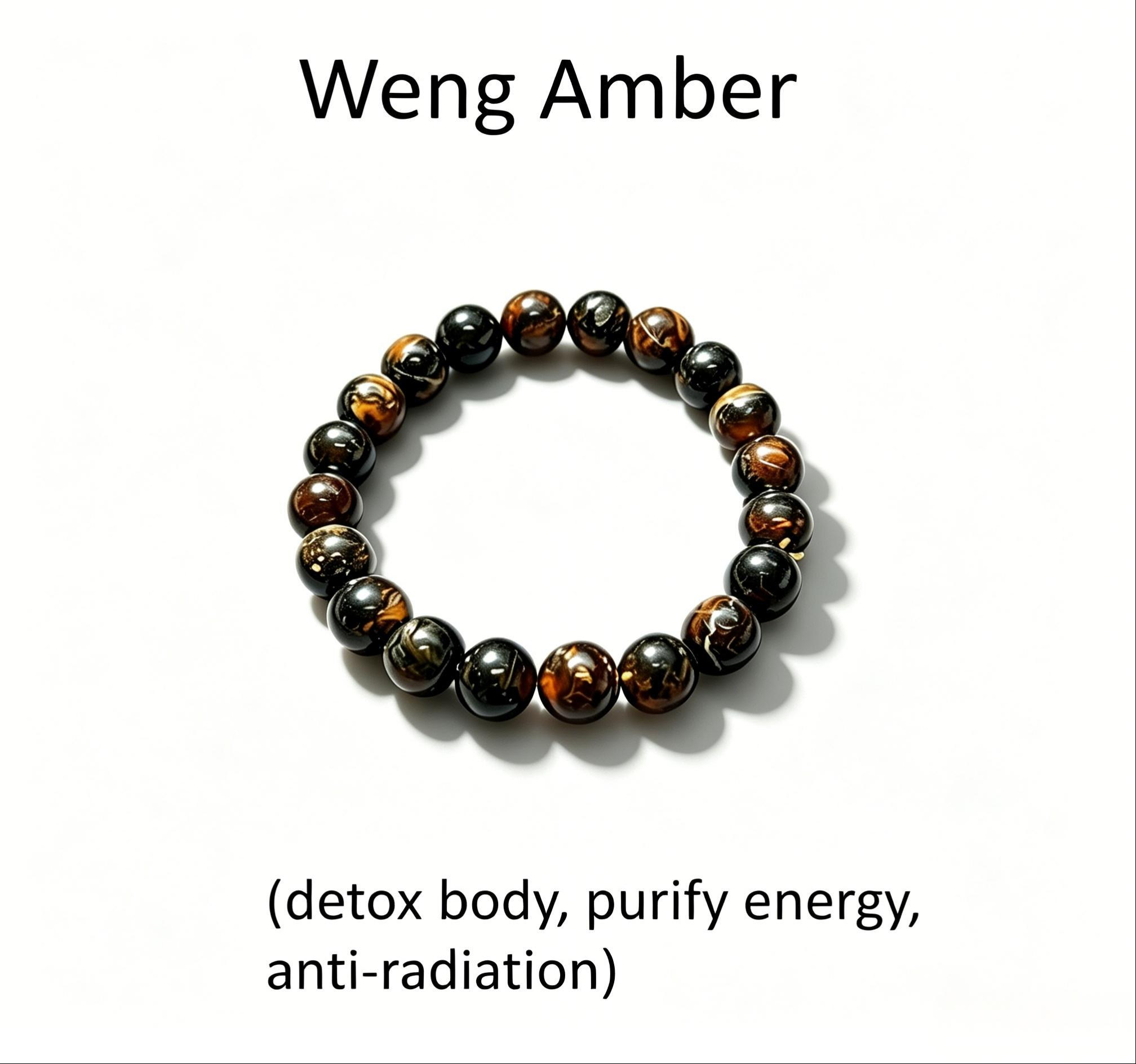 Dusk Weng Amber Bracelets