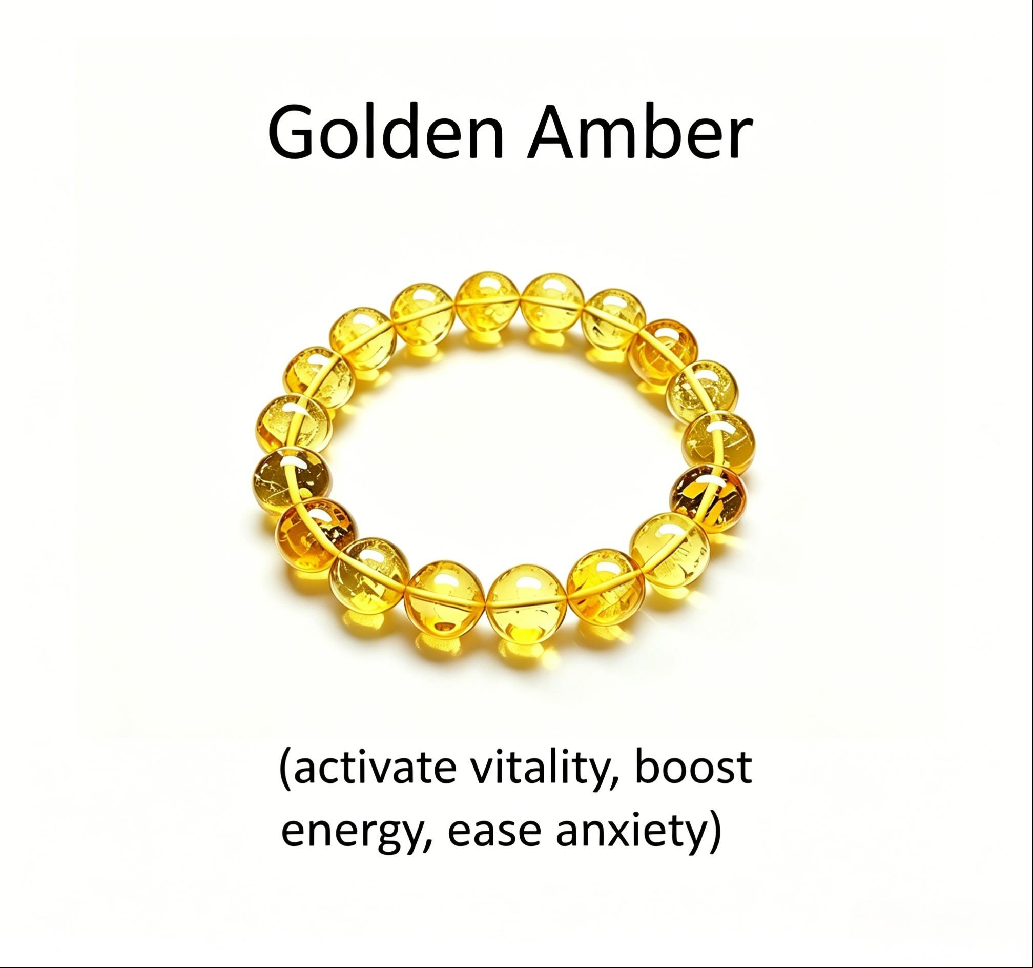Solace Golden Amber Bracelets